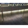Directional barrier solution in use for a queue system in The Shard, London.